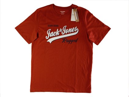 Jack & Jones piros póló