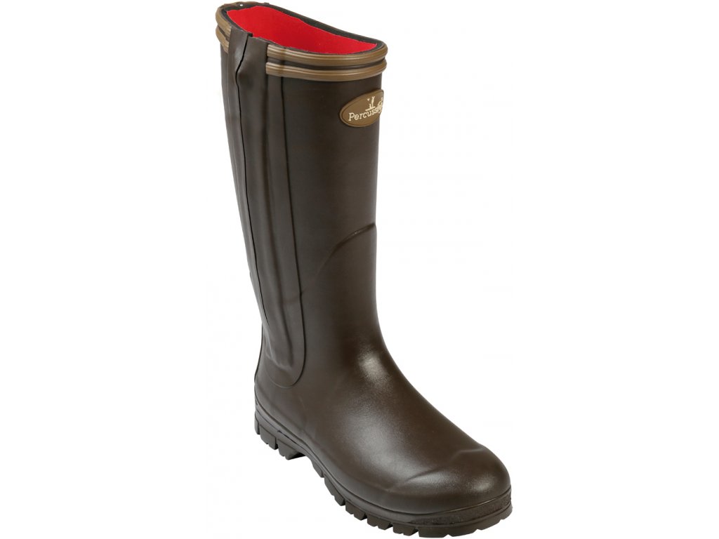 PERCUSSION - Gumáky - BOTTES CHASSE FULL ZIP RAMBOUILLET - 1745 |  polovnickepotreby.sk