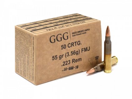 GGG 223Rem 55gr 3,56g FMJ GPR11