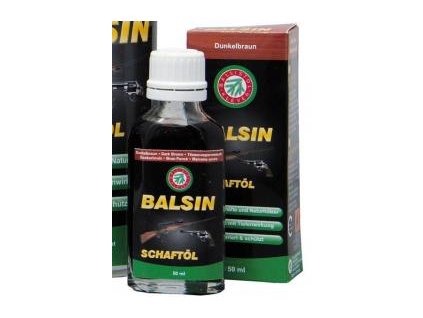 BALSIN - 0lej na pažbu tmavohnedý - 50 ml