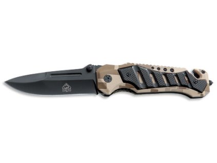 PUMA TEC one-hand rescue knife (camouflage optics) - 7306312