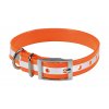 slch331 collier chien phosphorescent 45 cm orange 1