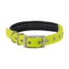 slch312 collier chien double 60 cm jaune