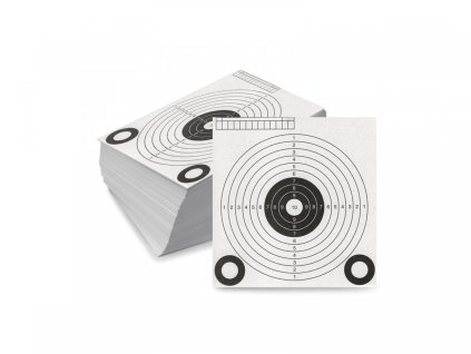 Terče vzduchovkové 138x145mm, 1000ks