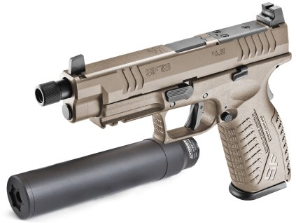 Akciový set HS SF19 4.5 TB RDR AFDE, kal. 9x19 + Tlmič Voere