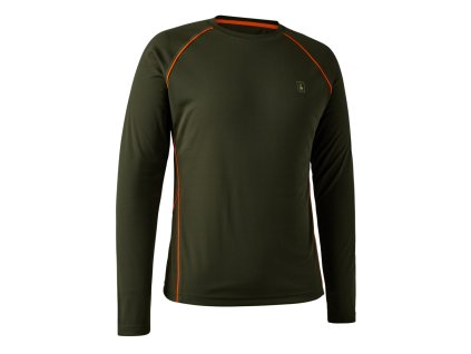 DEERHUNTER Chamois L/S T-shirt - tričko s dlhým rukávom
