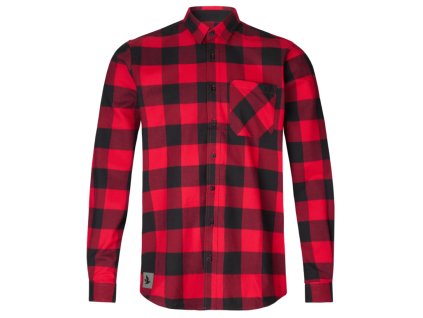 Seeland Toronto košeľa Red check