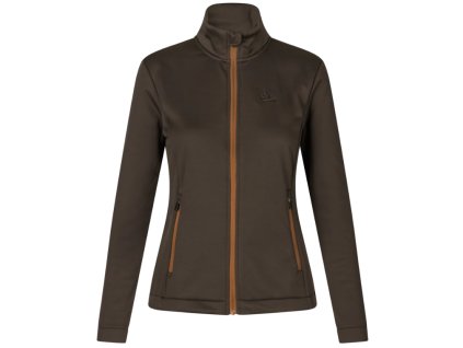 Seeland Emily fleece - dámska flíska Dark brown