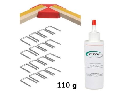 GoFrame 1500 PRO Kit - lepidlo, poziční rohy, svorky