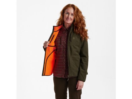DEERHUNTER Lady Pam Reversible Fleece Jacket - obojstranná bunda