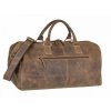 GREENBURRY Leder Reisetasche - kožená cestovná taška