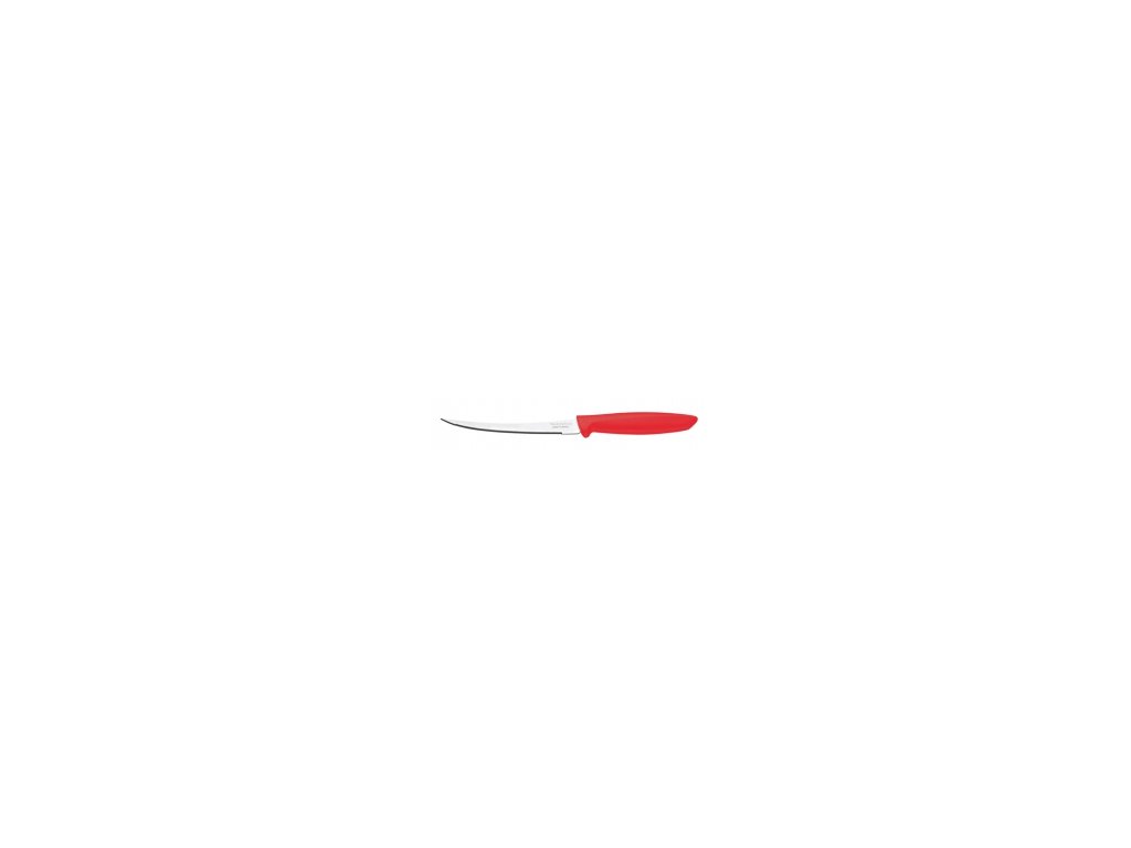 Nôž Plenus na rajčiny Tramontina 428/875,12,5cm čepeľ,červený