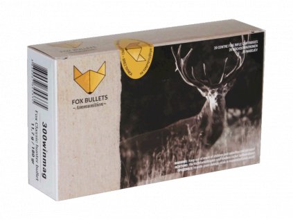 Fox Ammunition 300winmag 180gr front