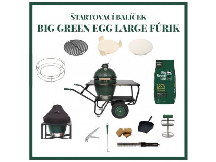 BIG GREEN EGG LARGE ZOSTAVA FÚRIK