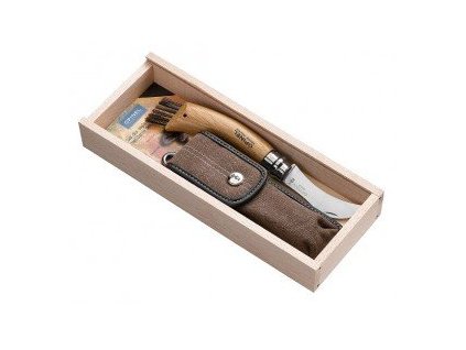 Nôž OPINEL Plumier CTX CHAMPIGNON CHENE + púzdro