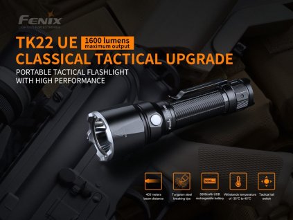 Taktické LED svietidlo Fenix TK22 Ultimate Edition