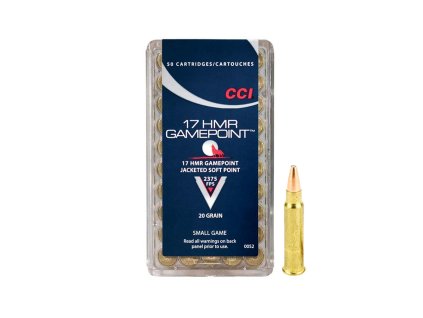 .17HMR CCI GamePoint 20gr 1%2C30g JSP 0052