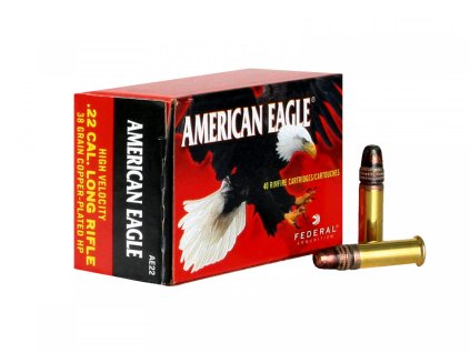 .22LR American Eagle 38gr 2%2C46g Copper Plated HP 40ks AE22 b