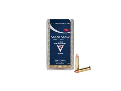 .22WMR CCI Maxi Mag 40gr 2%2C59g TMJ 0023