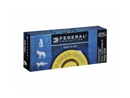 .223Rem. Federal Power Shok 55gr 3%2C56g SP 223A