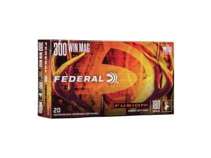 .300 Win Mag. Federal Fusion 180gr 11%2C66g SP F300WFS3