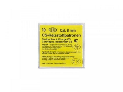 N%C3%A1bojky plyn. Wadie 8mm P.A. CS 10ks 845110