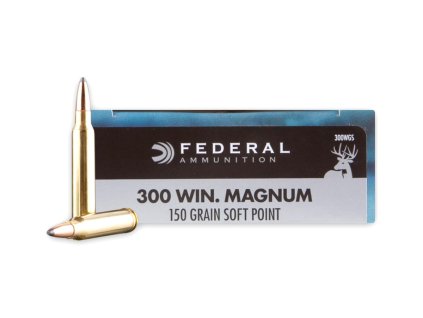 .300 Win Mag. Federal Power Shok 150gr 9%2C72g Speer Hot Cor SP 300WGS a