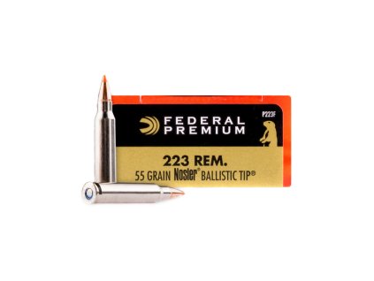 .223Rem. Federal Premium Nosler Balistic Tip 55gr 3%2C56g P223F a