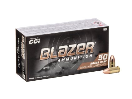 9mm Luger Blazer 115gr 7%2C45g FMJ 5200 new