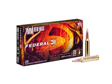 7mm Rem Mag Federal Fusion 175gr 11%2C34g F7RFS2
