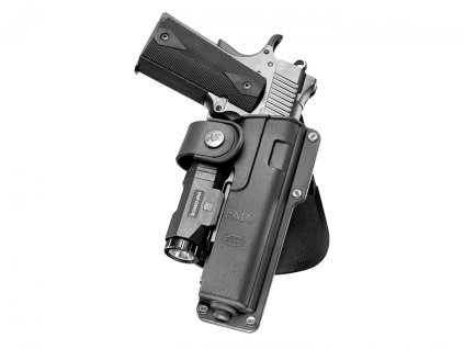 Fobus puzdro s p%C3%A1dlom pre Springfield 1911 5in hlave%C5%88 s taktick%C3%BDm svetlom EMC