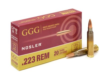 GGG 223Rem 77gr 4%2C99g HPBT Nosler GPR14No