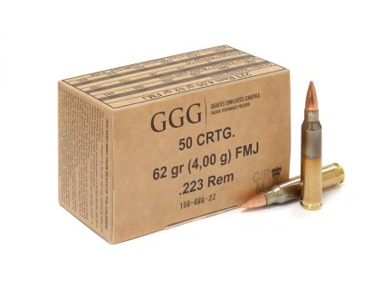GGG 223Rem 62gr 4%2C02g FMJ GPR12