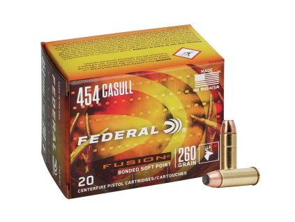 .454Casull Fusion 260gr 16%2C84g F454FS1