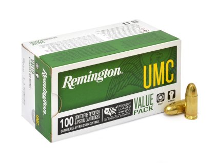 9mm Luger Remington UMC 115gr 7%2C45g FMJ 23765