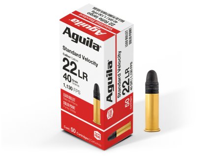 Aguila 22LR Standart Velocity 40gr 2%2C59g Lead Bullet 50ks 1B220332