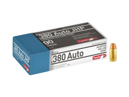 Aguila 380Auto 90gr 5%2C83g JHP 1E802112