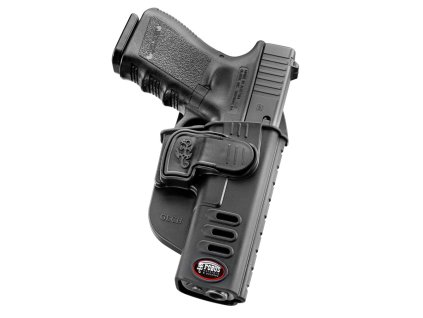 Fobus puzdro QuickLock pre G 17 19 19X 22 23 25 31 32 34 35 44 45 poistka na ukazov%C3%A1k GLCH QL