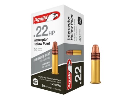 Aguila .22LR Interceptor 40gr 2%2C59g CP HP 50ks 1B220321