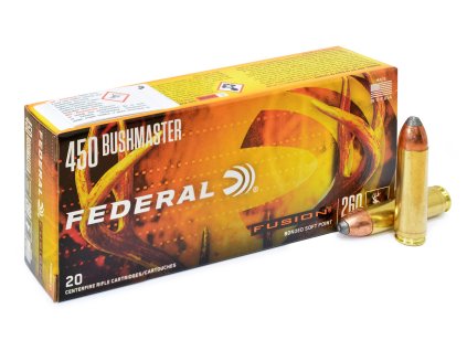 450 Bushmaster Fusion 260gr 16%2C85g SP F450BMFS1 2