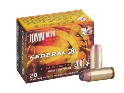 10mmAuto Federal Fusion SP 200gr 12%2C96g F10FS1
