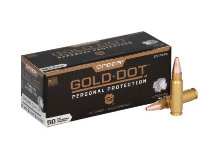 5%2C7x28mm Speer Gold Dot 40gr 2%2C59g HP 25728GD