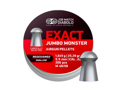 JSB Jumbo Exact Monster Redesigned SHALLOW 5%2C52mm 200ks 546189 200