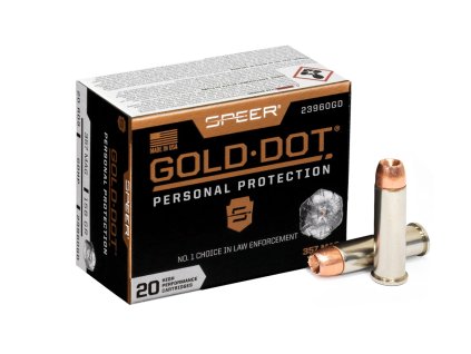 .357Mag Speer Gold Dot 158gr 10%2C24g JHP 23960GD 2