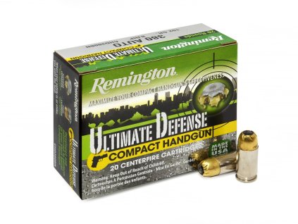 .380Auto Remington Ultimate Defense Golden Saber Compact Handgun JHP 102gr 6%2C61g 28964