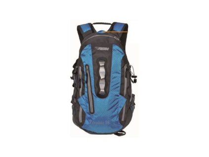 VESUBIE 22 BLUE - Batoh modrý s ochraným obalom proti dažďu