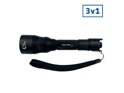 lunavision 3v1 prisvit 850 nm laser 940 nm laser 1000 lm baterka