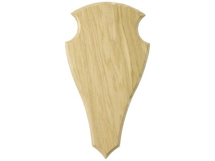 Podložka pod trofej č.2 32 x 18 cm bledá