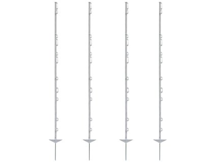 Sloupek plast 156cm bily 11 ocek 2 fencee