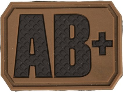 Nasivka 3D Patch krvna skupina coyote AB
